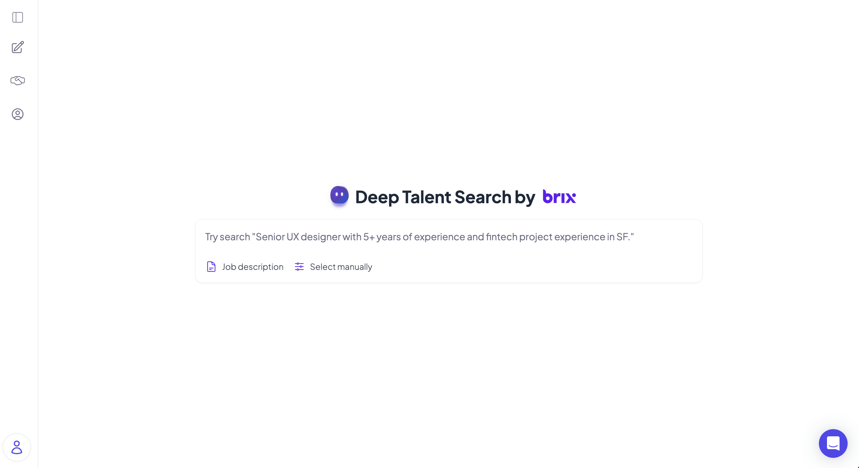 Brix DeepTalent Search