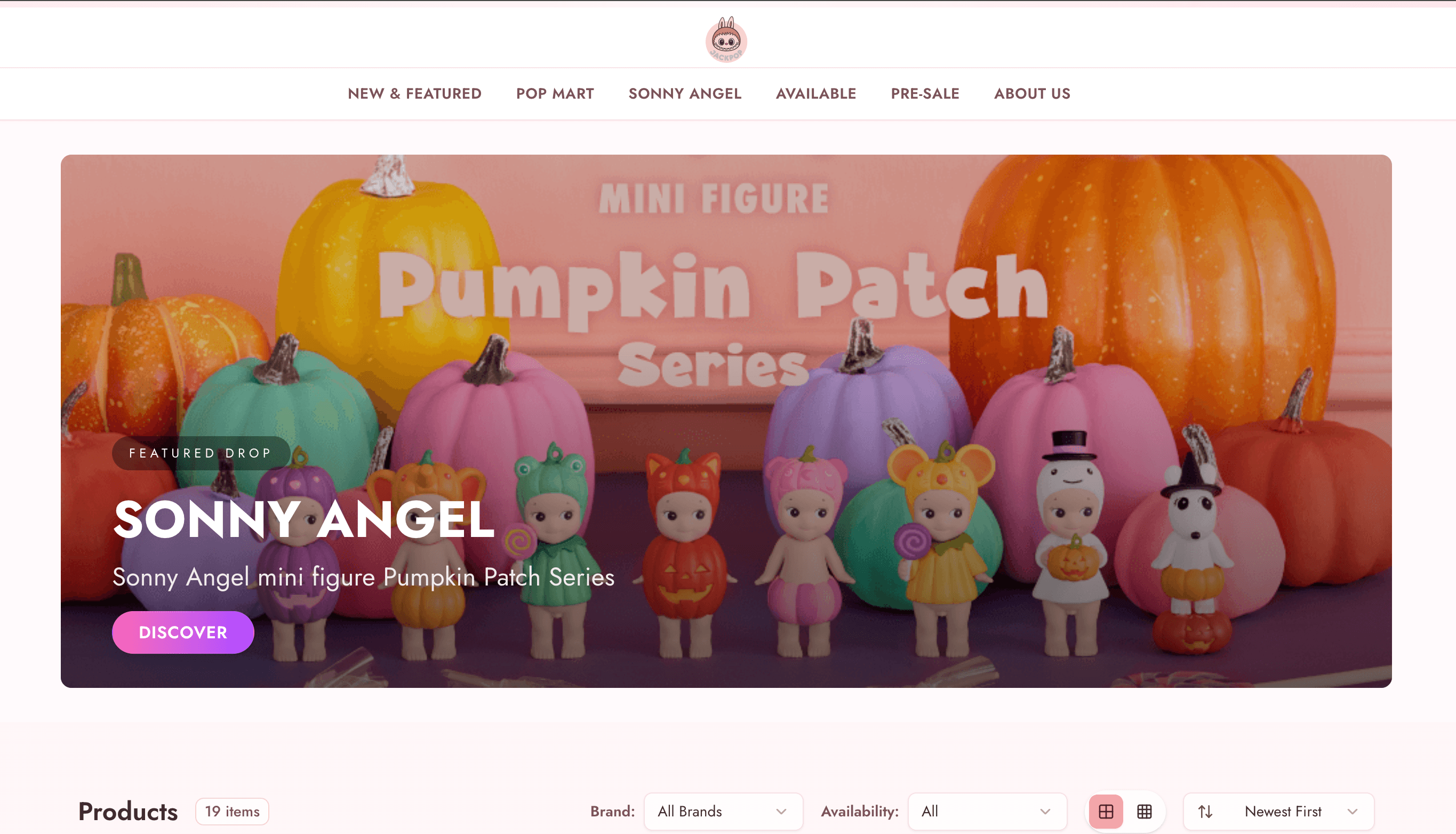 JackPop interface